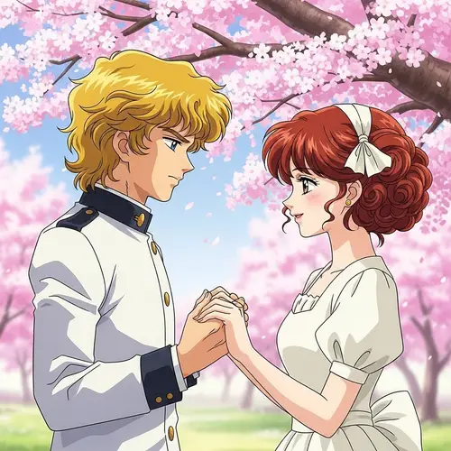 Candy and Terry's Romantic Cherry Blossom Moment