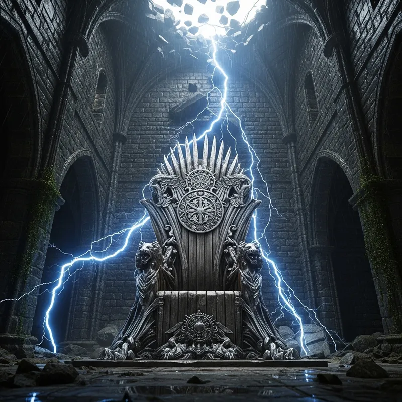 Ancient Castle Throne | Lightning Thunderstorms Ancient Castle Throne | Lightning Thunderstorms