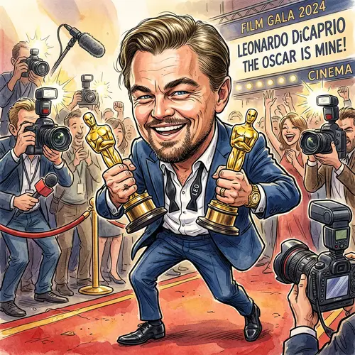 Leonardo DiCaprio Caricature Collection