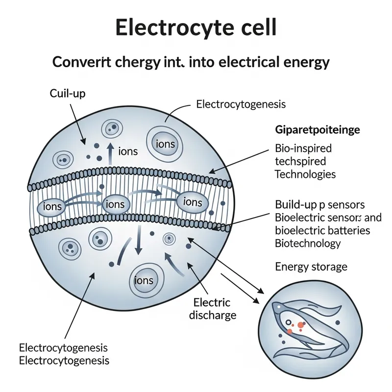 Electrocyte Cells: Harnessing Electrical Energy in Nature