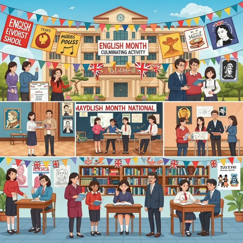 Vibrant English Month Celebration at Maydolong National High School