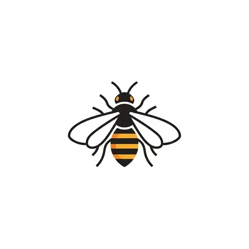 Minimalistic Bee Logo Design | Modern & Elegant