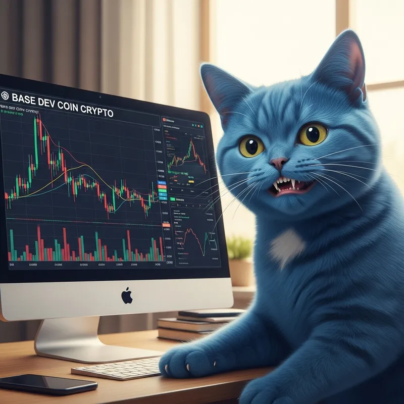 Blue Cat Meme: Cryptocurrency Market Hilarity