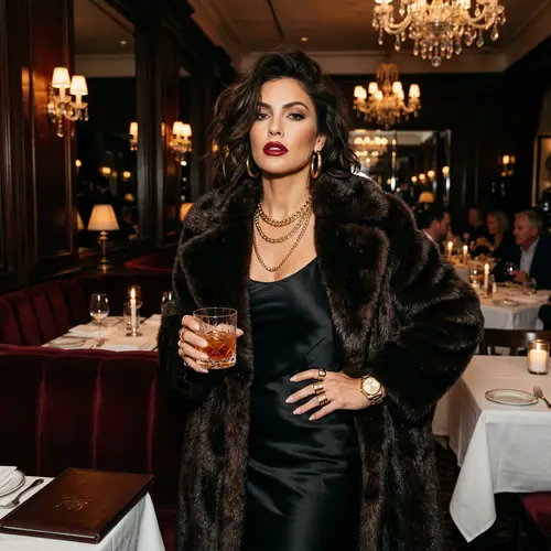 Mob Wife Aesthetic: Glamorous Style Inspiration