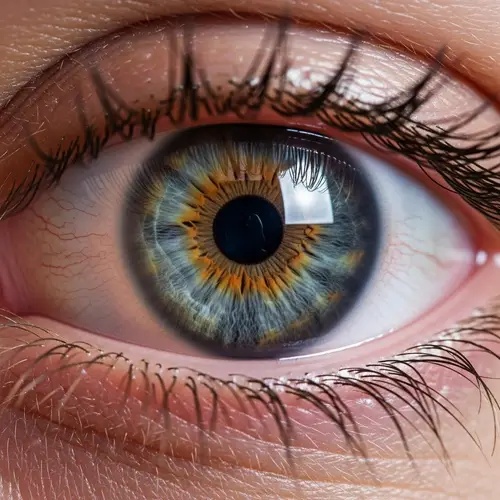 Intricate Human Eye: Mesmerizing Hues and Detail