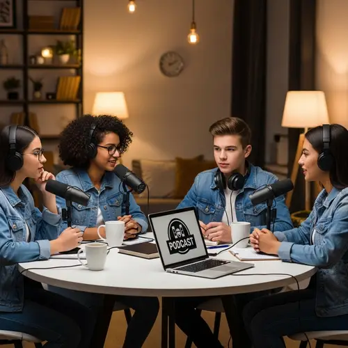 Podcasting with Style: Diverse Voices Unite