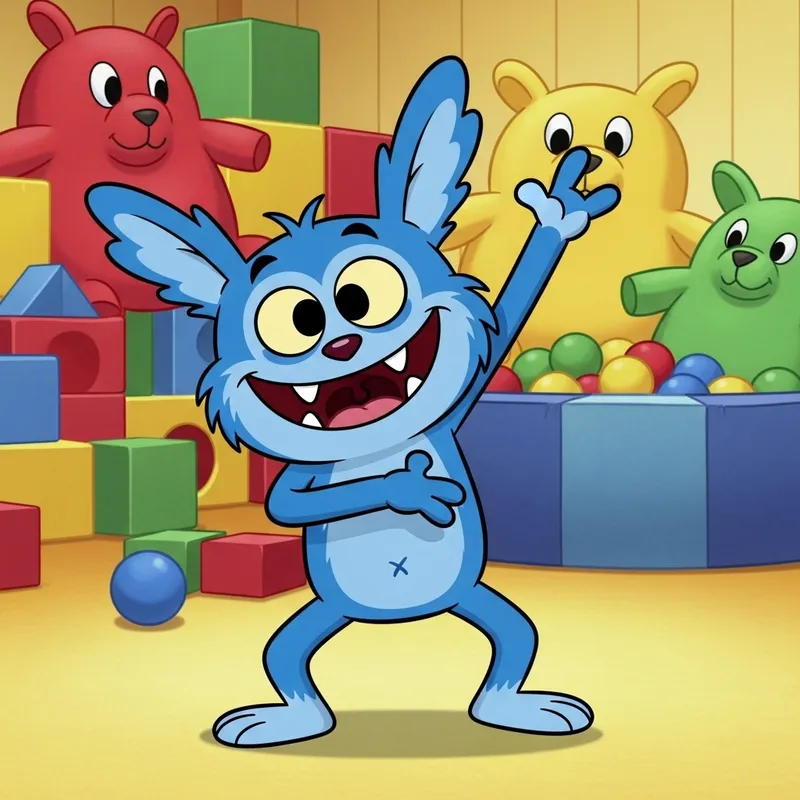 Huggy Wuggy Skibidi Dance | Fun Cartoon Character