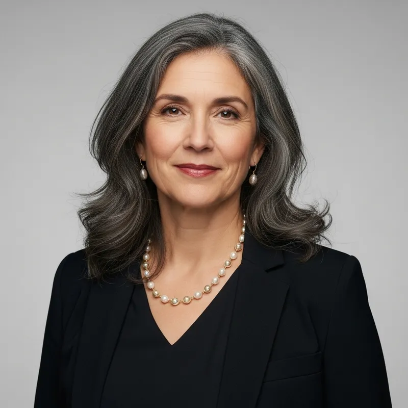 Elegant 40-Year-Old Lady | Graceful & Confident Style