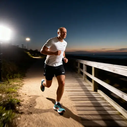 Dynamic Running Lifestyle Portraits for Athletes