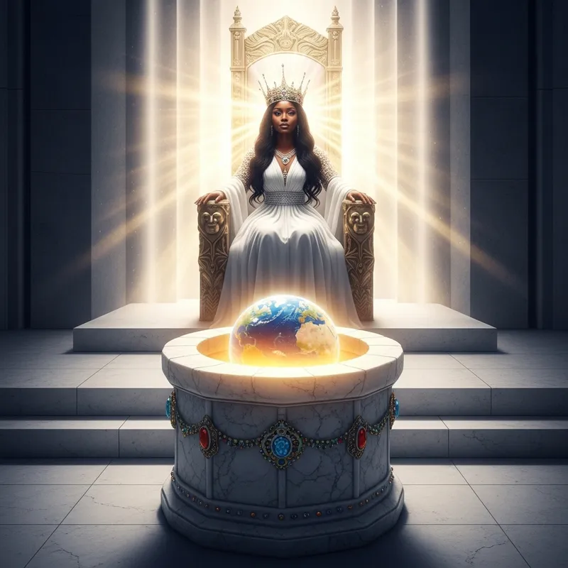 Majestic Queen in New Jerusalem: Elegance and Radiance by Elie Saab