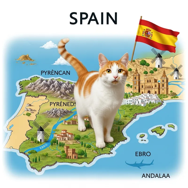 Gato Invadiendo España: A Playful Cat Adventure Gato Invadiendo España: A Playful Cat Adventure