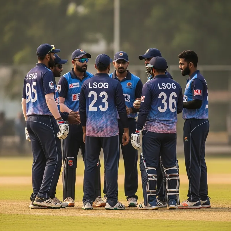 Energetic Rajkot LSOG Cricket Team - Dynamic Diversity