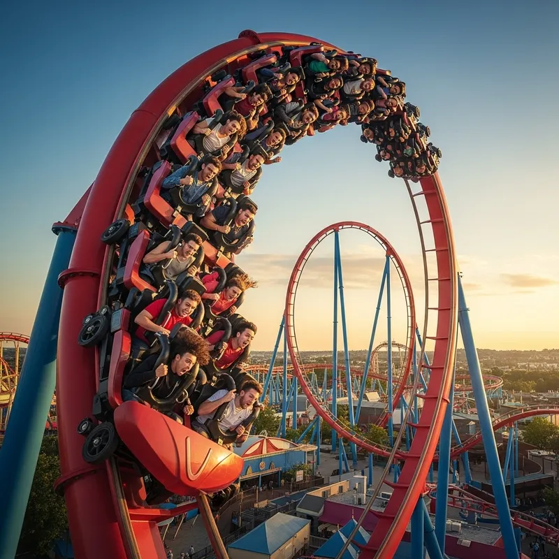 Thrilling Sunset Ride: A Heart-Pounding Adventure Thrilling Sunset Ride: A Heart-Pounding Adventure