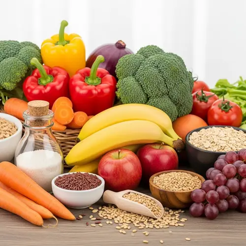 Fresh and Colorful Foods for Healthy Choices