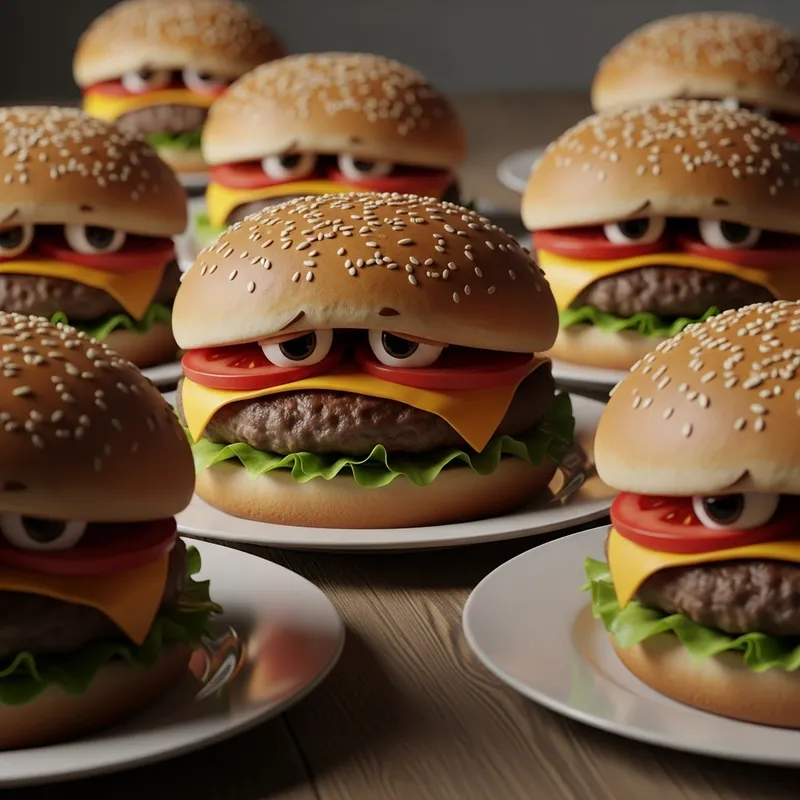 Sad Burgers: Depicting Sorrow | YourSito