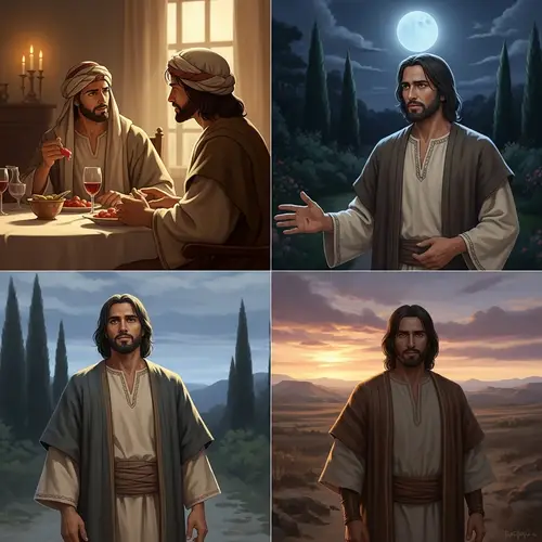 Images of Judas Iscariot in the Bible - Biblical Era Illustrations