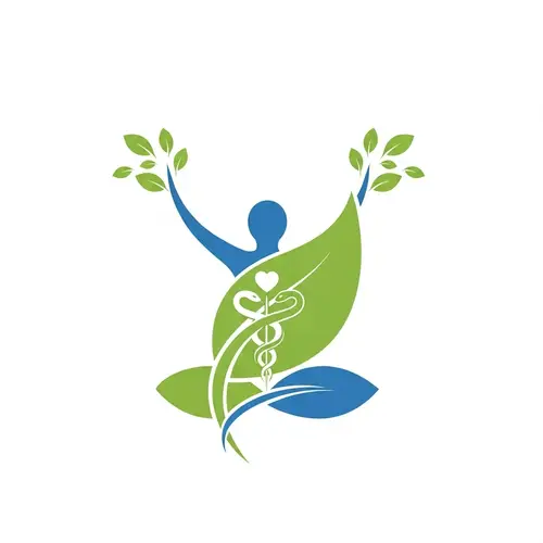 Vectorial Wellness Logo Design | Tranquility & Health