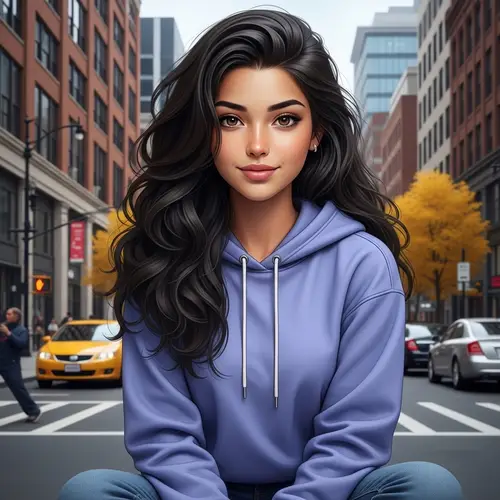 Introducing Realistic and Attractive Girl in Urban Setting