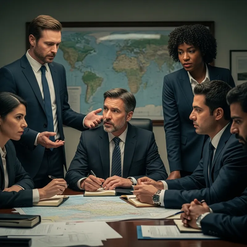 Diplomatic Mission: Strategies for Peace in War Drama