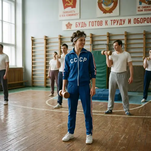 USSR Fitness Trainer Model: A Blast from the Past