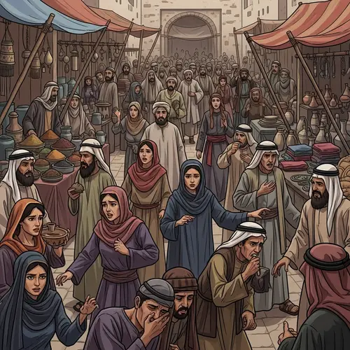 Pre-Islamic Disease Outbreak: Chaos in Middle Eastern Market