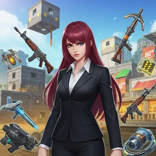 Makima from Chainsaw Man: Fortnite-Inspired Virtual Battle Royale Character