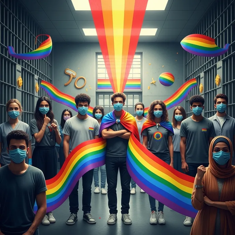 Strength Amid Struggle: LGBTQ+ Community Unity in Pandemic Prisons
