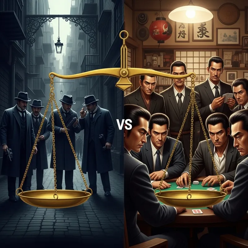 Historical Criminal Syndicates Comparison: European Mafia vs. Yakuza Clan