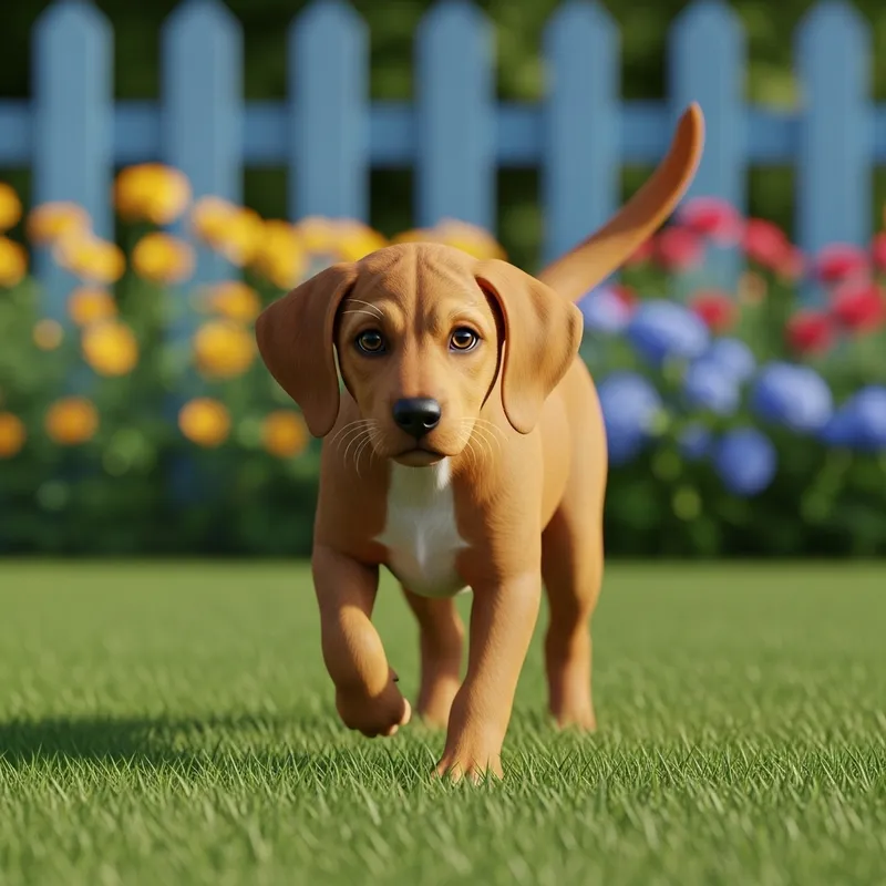 Adorable Medium-Sized Dog | Beautiful Golden-Brown Coat