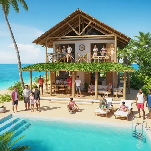 Discover a Tropical Island Tribal Community