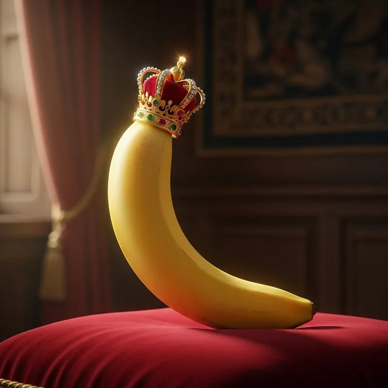 King Banana - Ripe and Regal Fruit