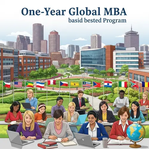 One-Year Global MBA Program in Boston | Diverse Student Community