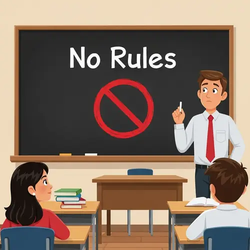 No Rules No Compliance Illustration