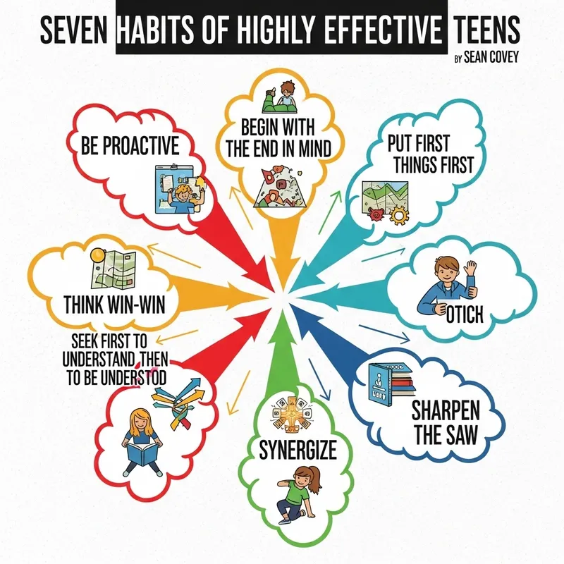 Graphic Organizer: 7 Habits of Teenagers Graphic Organizer: 7 Habits of Teenagers