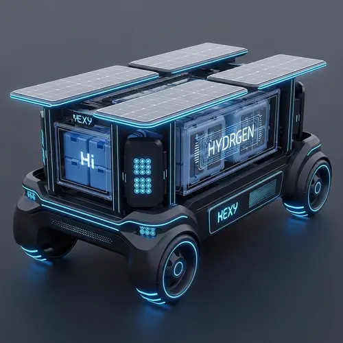 Future Autonomous AI Cargo Lifter | Renewable Energy & Efficiency