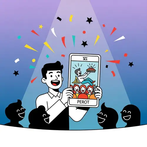 Interactive Improv Comedy: Comedians Predict Fun Tarot Moments