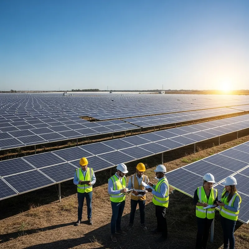 Innovative Photovoltaic Solar Farms for Sustainable Energy