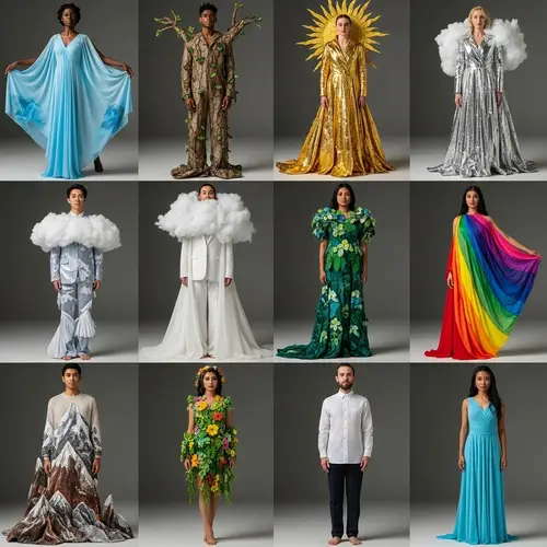 Contemporary Dance Costumes: Healing the World Ensemble | 10 Unique Designs