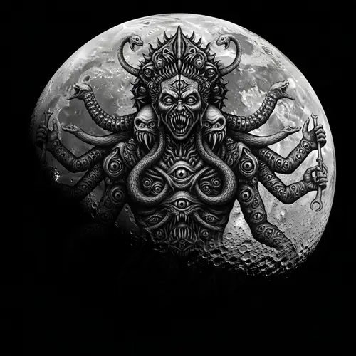 Celestial Body Transformation: Ancient Deity Unveiled