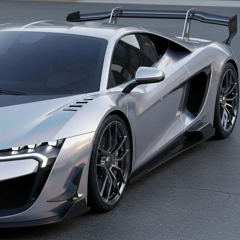 Visualizing a Futuristic Super Car | Sleek Design & Aerodynamics