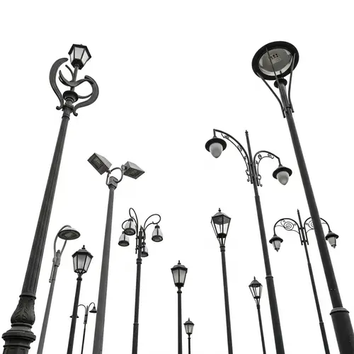 Exquisite Ornamental Lighting Poles | Diverse Designs