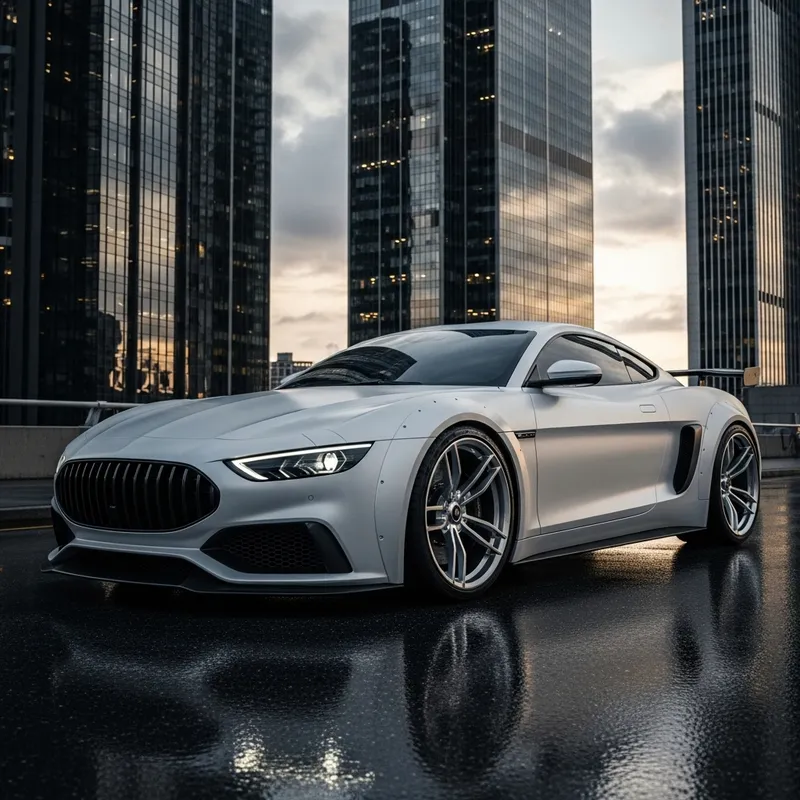 Ultra-Modern Two-Door Sports Car Concept