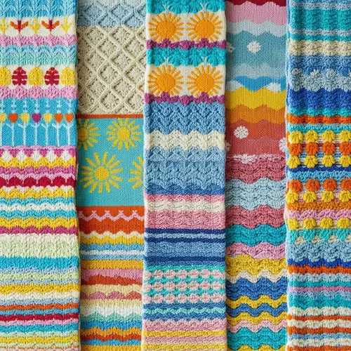 Summer Knitting Patterns: Flora, Fauna, Sunshine & Beach