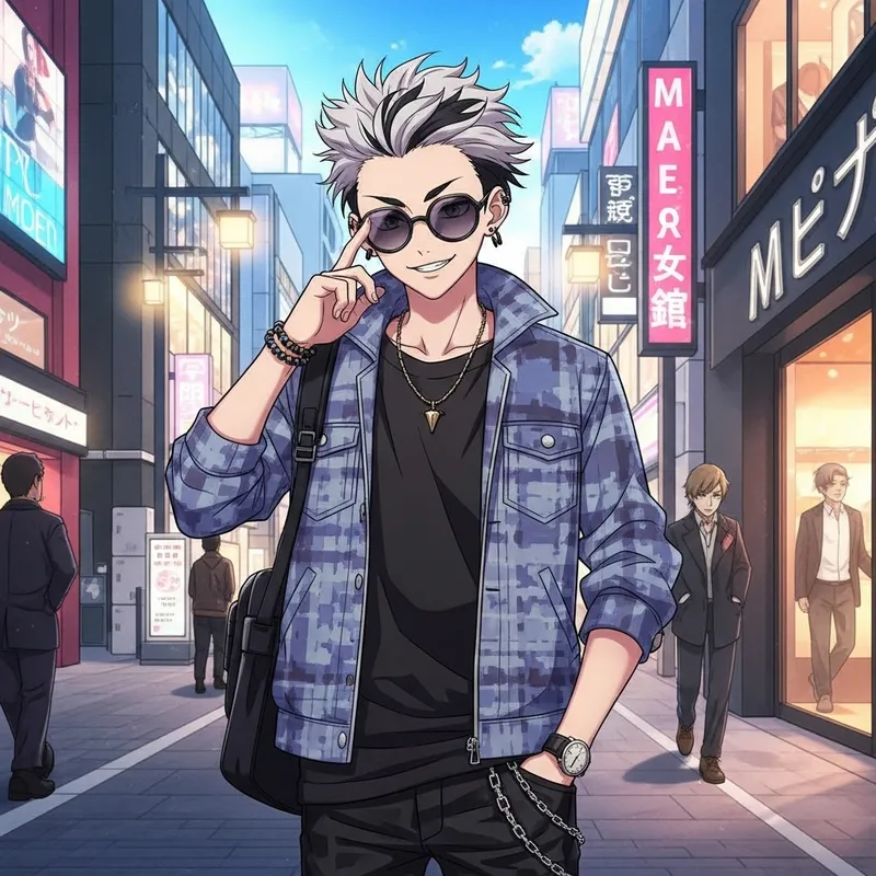 Manjirou: Trendy Tokyo Street Style Character