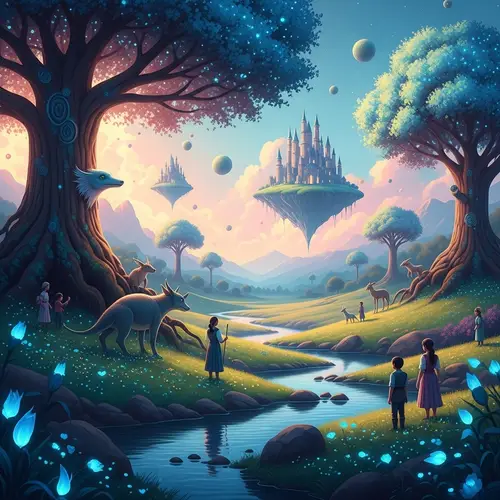 Discover a Dreamlike Utopia: Enchanting Creatures & Castles