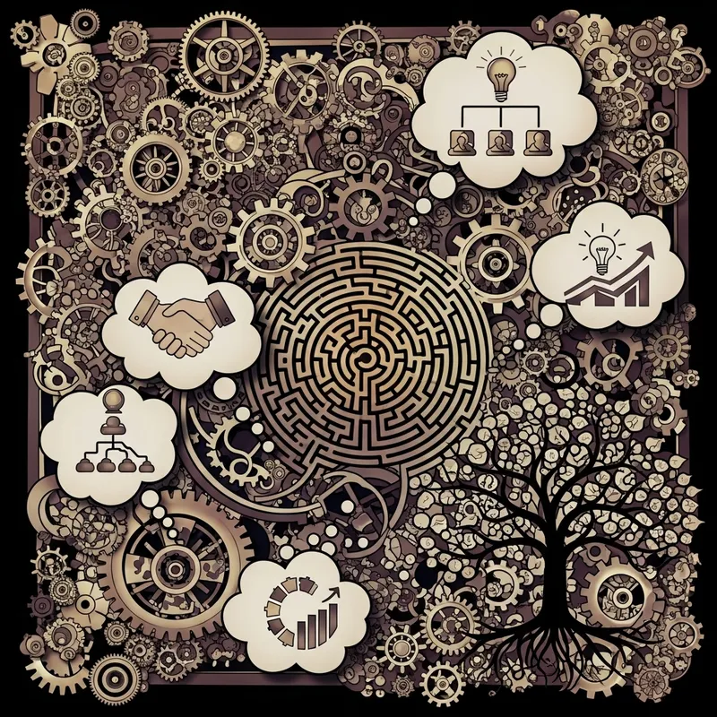 Advanced Organizational Psychology Digital Art