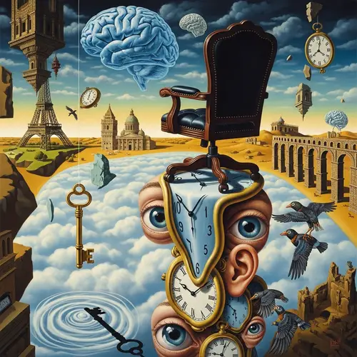 Surrealistic View from Presidential Chair