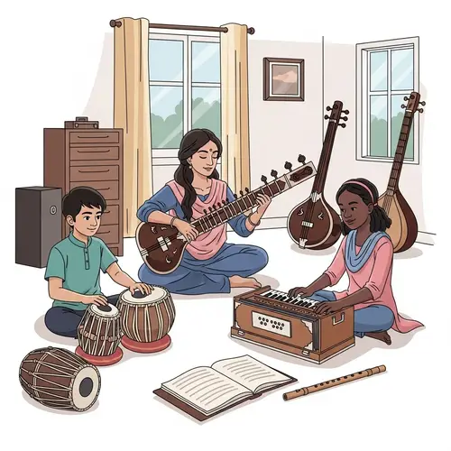 Discover Hindustani Music: Classes & Instruments