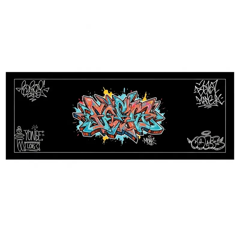 Bold & Vibrant Hand-Drawn Graffiti YouTube Banner Design Bold & Vibrant Hand-Drawn Graffiti YouTube Banner Design
