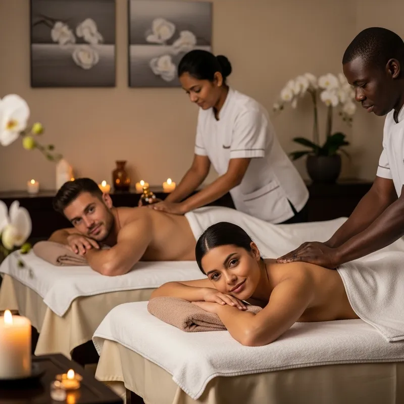 Relaxing Couples Massage Experience